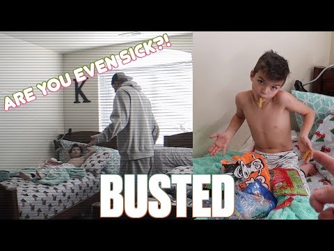 FAKING SICK TO SKIP SCHOOL | BUSTED BY PARENTS | CAUGHT ON HIDDEN CAMERA