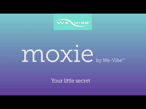 Видео Вибромассажер для стимуляции клитора в трусики Moxie by We-Vibe
