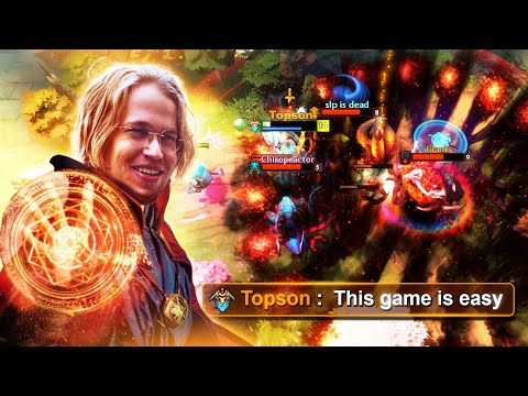 Topson Oracle "PREDICTS AN EZ GAME" 🔮