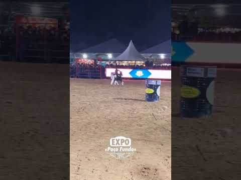 Hellena e Fofurico na Expo Poço Fundo 2026. Um show a parte na competição 🥰