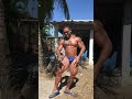 Muscle worship super cool hero