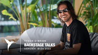 Tyson O 39 Brien Backstage Talks at Ushua a Ibiza