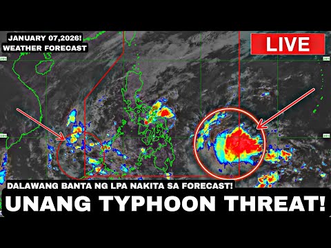 JANUARY 07,2026! TYPHOON THREAT! Nakikitang UNANG BAGYO SA SILANGAN VISAYAS Manggagaling! 