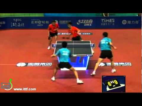 Ma Lin/Zhang Jike vs Xu Xin/Yan An[Mens Doubles Semi Finals Harmony China Open 2011]