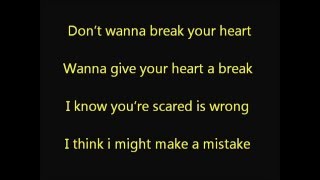 Give Your Heart a Break - Demi Lovato lyrics Give Your Heart a Break - Demi Lovato lyrics