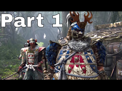 FOR HONOR - Samurai Campaign Part 1 Walkthrough with Commentary PS4 Pro