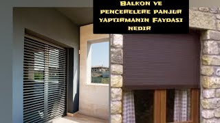 Balkona Otomatik Panjur Yaptırmanın Artıları Nelerdir?  #cambalkon #panjur #doğa