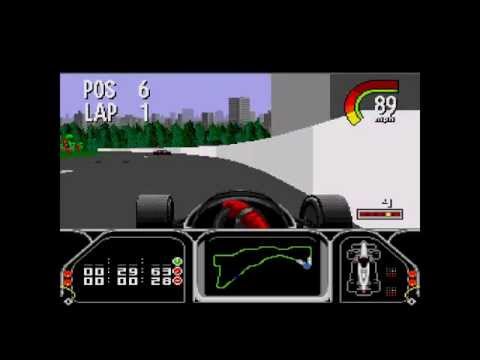 Newman Haas IndyCar featuring Nigel Mansell Megadrive