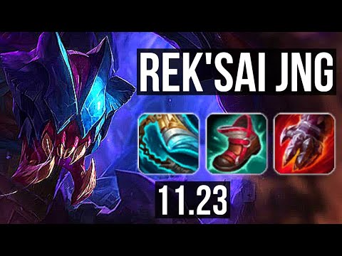 REK'SAI vs LILLIA (JNG) | 13/3/15, Dominating, 300+ games | KR Diamond | 11.23