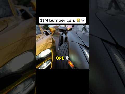 We’re gonna have to buy another car… #bumpercars #lamborghini #mclaren #supercars #teemchase