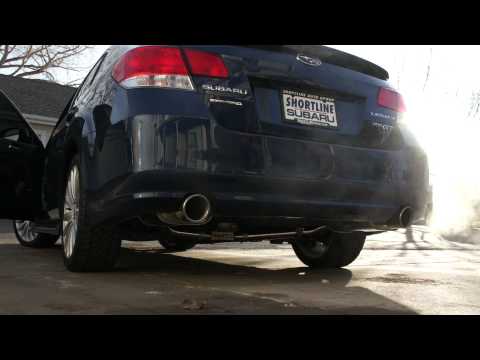 2011 Subaru Legacy GT Invidia Q300 Catback