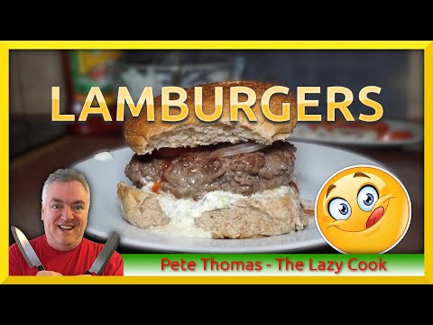 How to Cook Lamburgers with Tzatziki Sauce | Lamb...