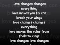 Climie Fisher - Love Changes Everything Lyrics ...