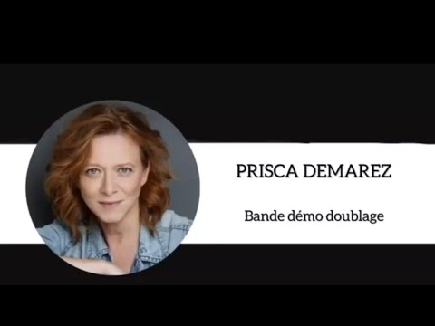 Bande démo doublage Prisca Demarez