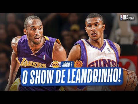 O DIA EM QUE LEANDRINHO BRILHOU CONTRA OS LAKERS EM UM JOGO 7 DA NBA
