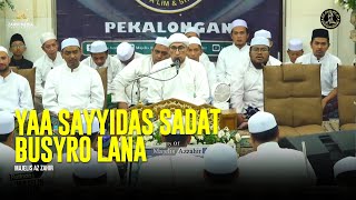 Download lagu Ya Sayyidas Sadat & Busyrolana - Majelis Az Zahir | Lirik & Terjemah mp3 Download lagu Ya Sayyidas Sadat & Busyrolana - Majelis Az Zahir | Lirik & Terjemah mp3