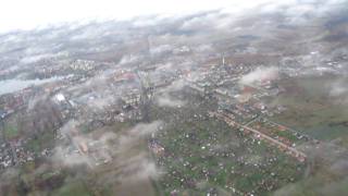 preview picture of video 'UAV FPV Plane in flight over clouds'