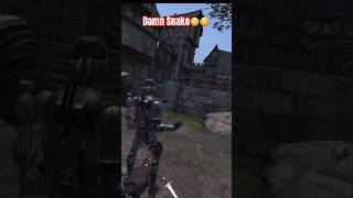 Snakes Pissed😳😂 pt 3 #shorts #blade&sorcery #vr #metalgear #anime #gaming #foryou #fyp #viral #