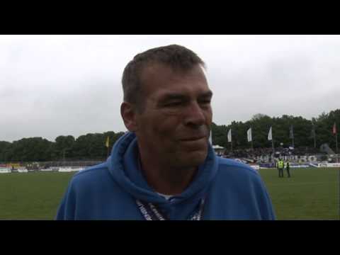 Interview mit Holger Vosgerau nach dem Spiel gegen Goslar
