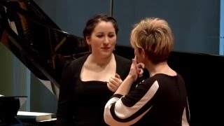 Joyce DiDonato Master Class 2015: Mozart’s “Mi tradi quell’alma ingrata” from Don Giovanni