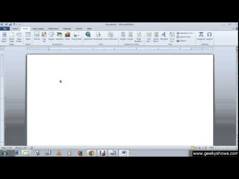 Microsoft Office Word 2010 Autocorrect Options