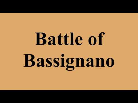 Battle of Bassignano