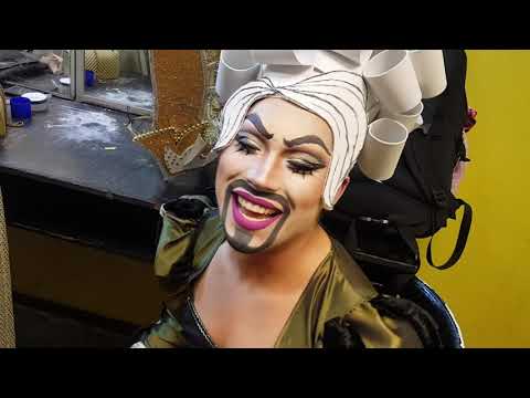 Drag canarias en la escuelita ...en bruto