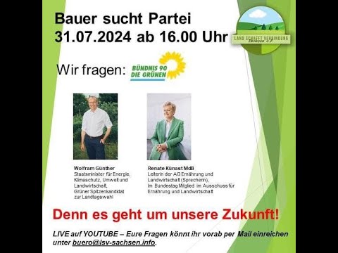 Bauer sucht Partei - Bündnis90 Die Grünen