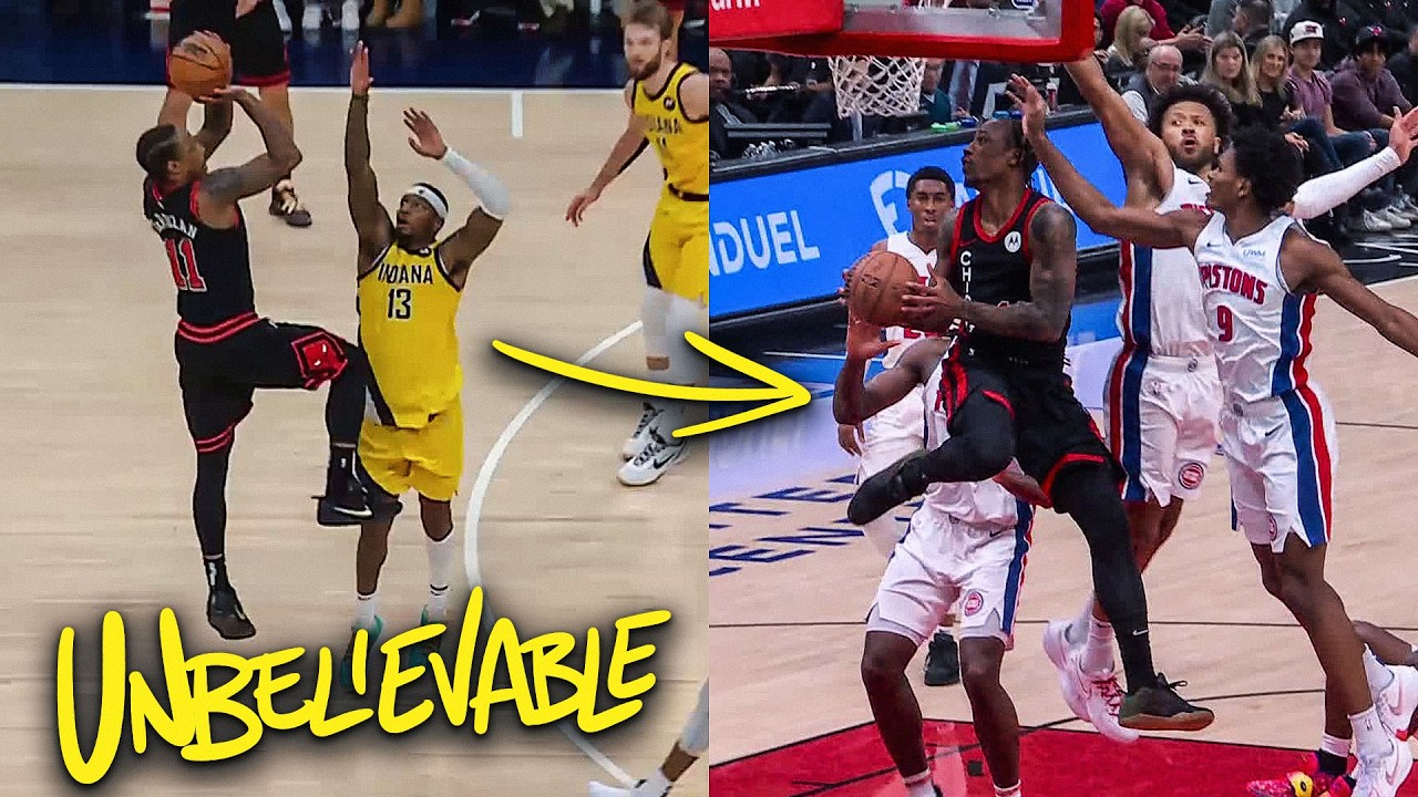 DeMar DeRozan Makes the TOUGHEST Shots Look EASY! 🎯🔥