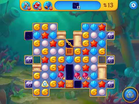 Fishdom level 6157 no boosters フィッシュダム ノーマル [Friend's]