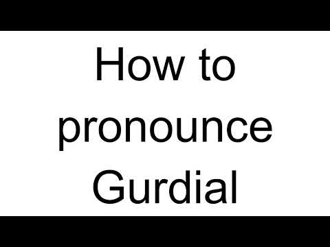 How to Pronounce Gurdial (Hindi)