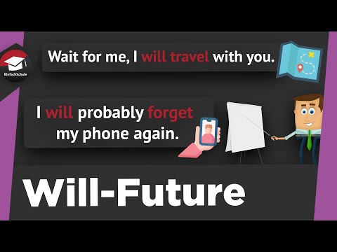 Will Future simply explained - formation, use, special features and exercises - summary!