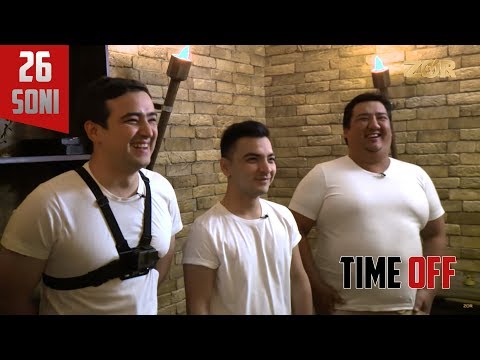 Time OFF 26-soni - Otabek Mirzaholov, Doniyor Hafizov, Bobur Pirmatov (17.10.2017)