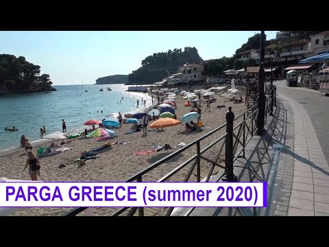 Parga GREECE walking tour (summer 2020)