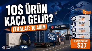 İthalat Nasıl Yapılır? Ürün Bulmaktan Gümrükten Çekmeye 10 Adım