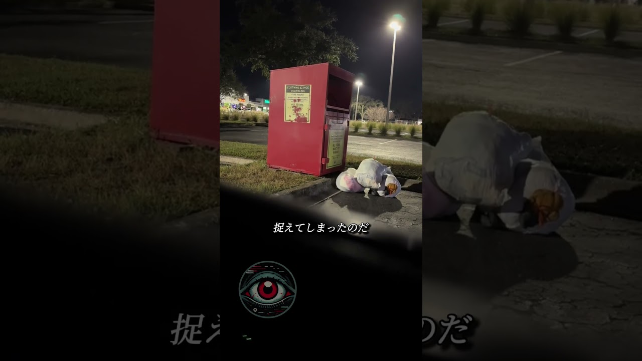 この箱の中に誰かいるのだろうか...#ホラー #恐怖 #怖い #心霊