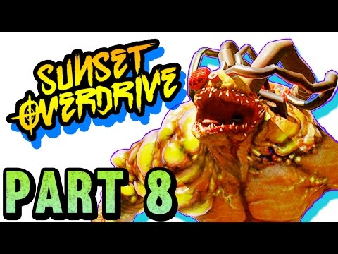 SUNSET OVERDRIVE Gameplay Walkthrough Part 8 - SPAWNER (FULL GAME)