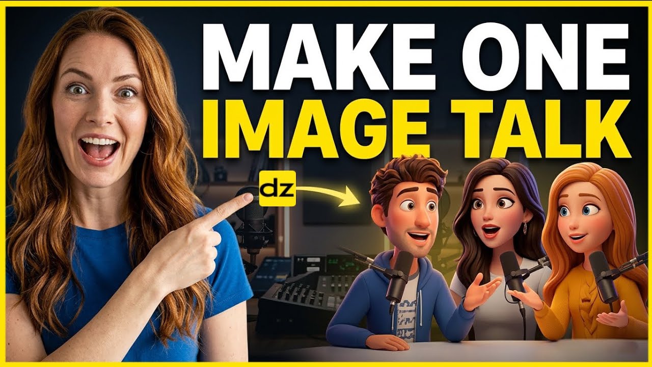 Make ONE Image Talk: Multi-Character AI Lip Sync Tutorial