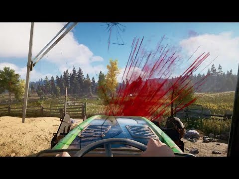 Far Cry 5 - Fishing, Tractor Kills, Plane, New Extended Gameplay