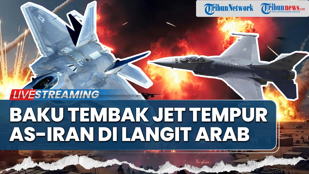 Baku Tembak Jet Tempur AS-Iran Pecah di Langit Arab, Jet Tempur Siluman F-35 AS Hancur!