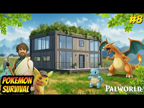 I Build A STRONG SHELTER For My PALS - Palworld #8