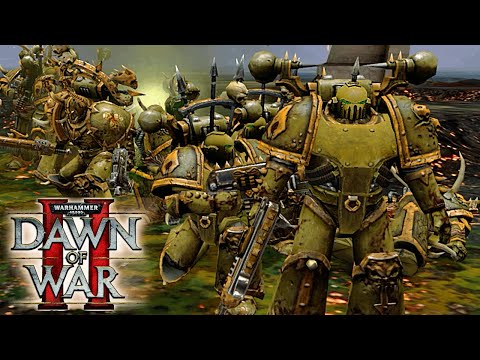 Death Guard: Plague Marines vs Orks! - Astartes Mod 3.2 | Warhammer 40K: Dawn of War 2: Retribution