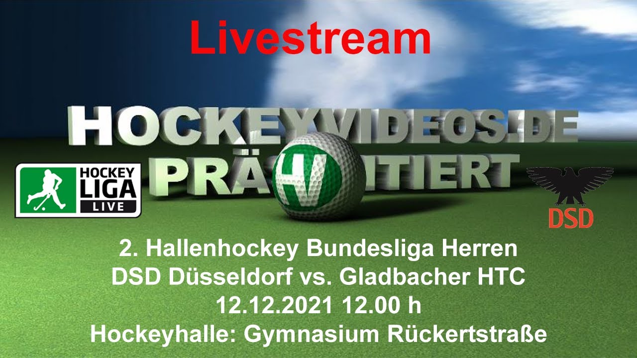 12.12.2021, 12:00 Uhr: Herren DSD Düsseldorf vs. Gladbacher HTC