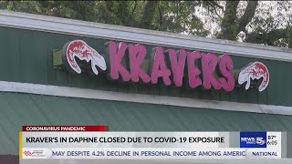 Daphne Kravers closes temporarily due to COVID-19 exposure