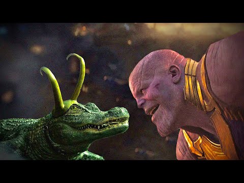 Crocodile Loki defeats Thanos