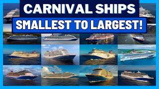 All Carnival Cruise Ships By Size: From Smallest to Largest!