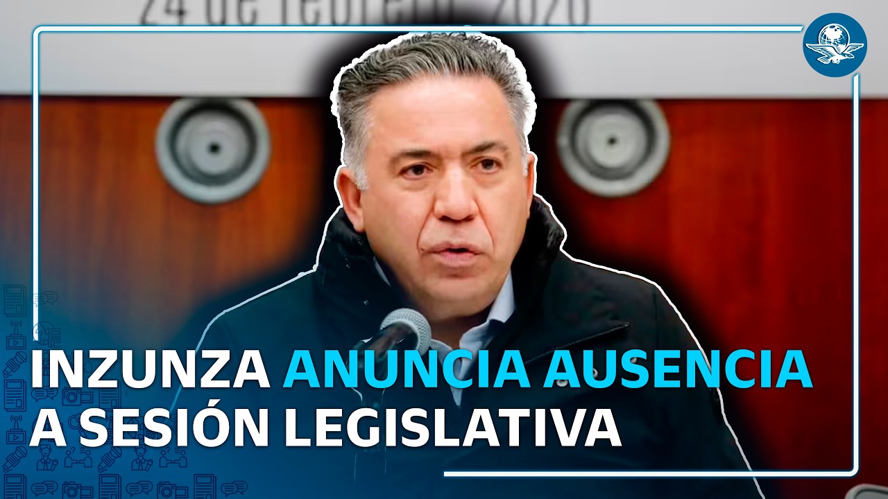 Enrique Inzunza revierte su postura; anuncia que se ausentará de la Comisión Permanente