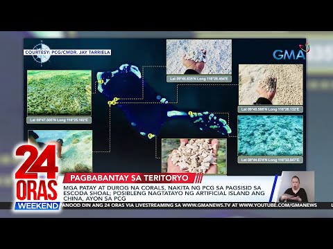 Mga researcher ng China na gumagawa ng marine assessment sa West Philippine Sea… 24 Oras Weekend