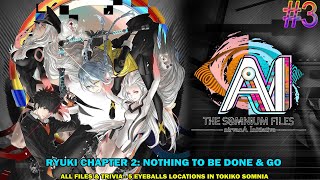 Ai Somnium Files 2 nivarnA walkthrough #3 - Ryuki Chapter 2 - Nothing to be done & Go - All eyeballs