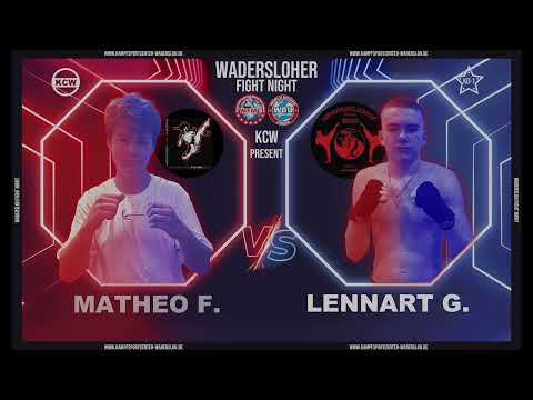 24.09.14 WFN Fight 47 Matheo F. (SAL Waltrop) vs Lennart G.(Kampfsportschule Brakel)